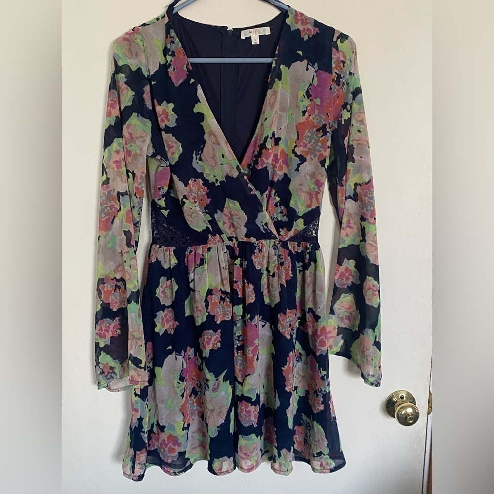 From Nordstrom’s rack in love by your side for medium long sleeve floral dress